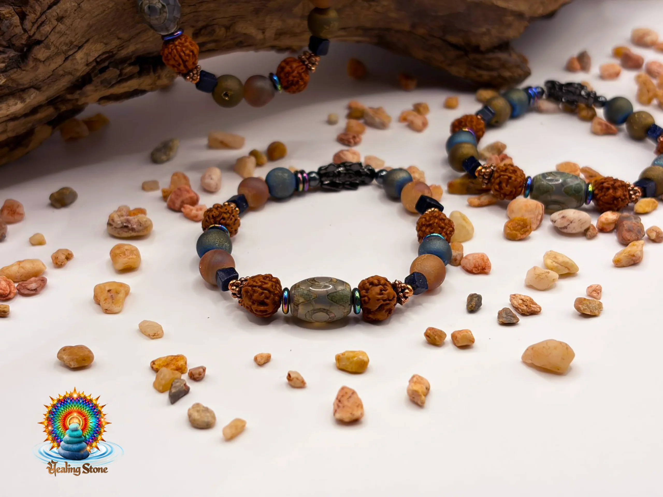 Natural stone bracelet by Healing Stone created for mindful style and everyday energy.